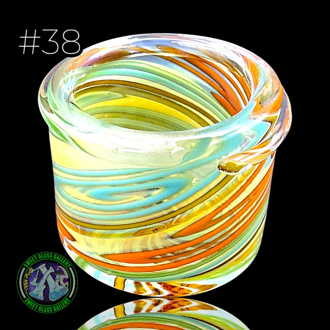 Ben’s Glass Art - Baller Jar #38 - Inside Out Tech