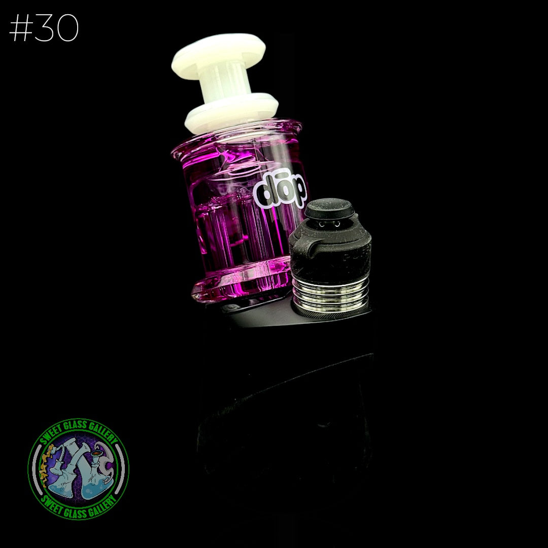 Dōp Glass - Puffco Attachment - Dry Gylcerin Purple #30