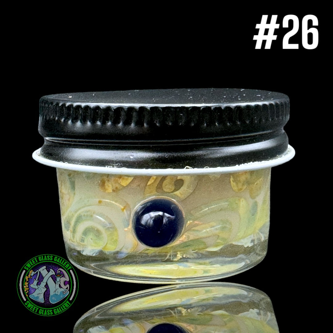 Ben’s Glass Art - Fumed Baller Jar #26