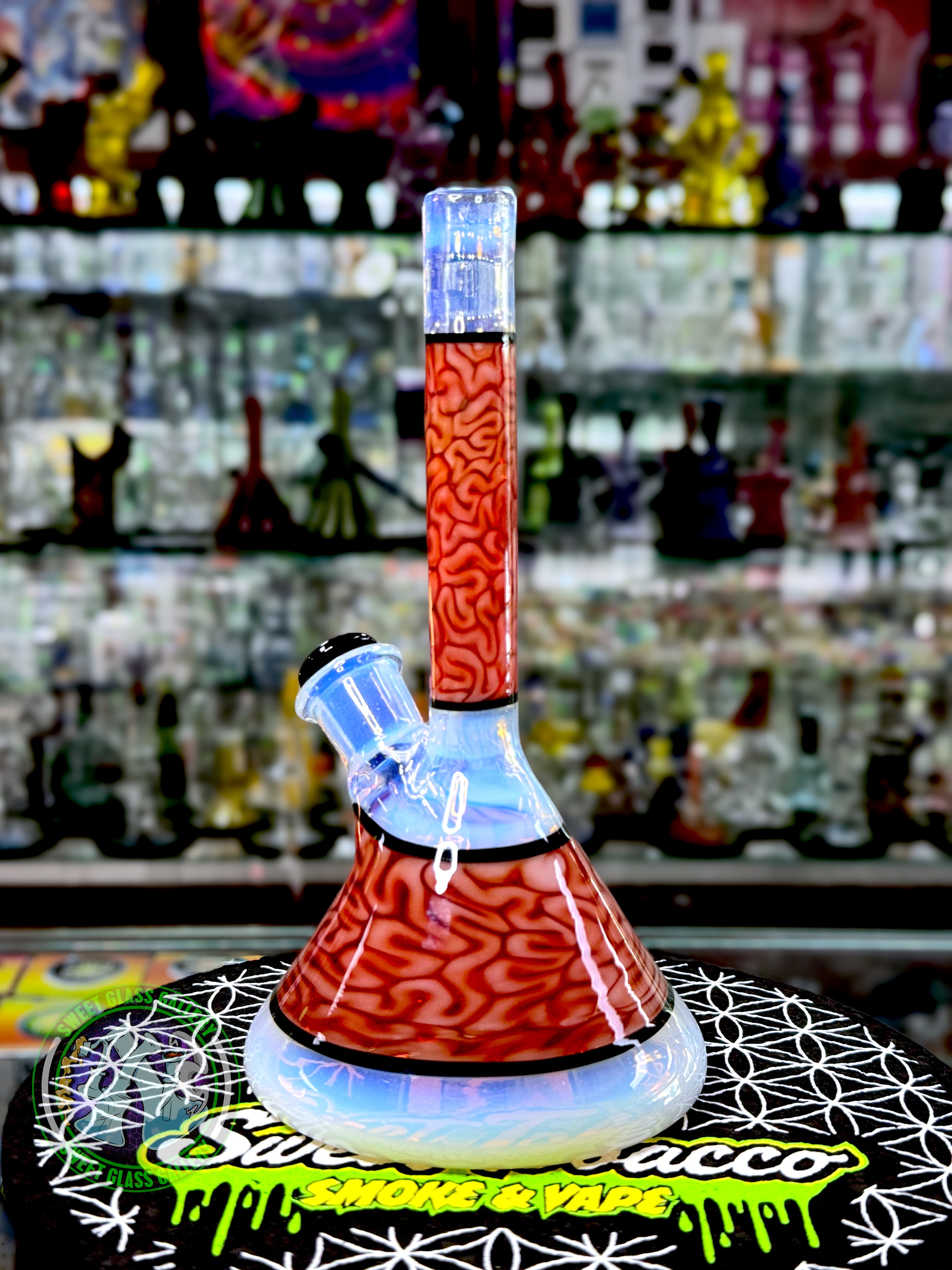 Algae - Encalmo Red Brain Tech Mini Beaker Rig (Secret White)