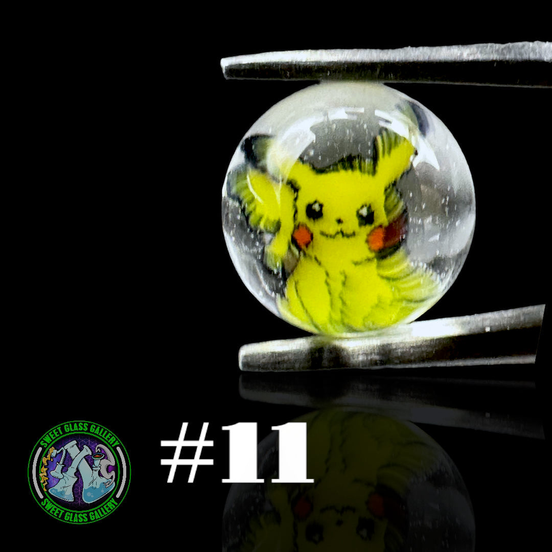 Steve Hulsebos Glass - Milli Terp Pearl 6mm #11 (Pikachu)