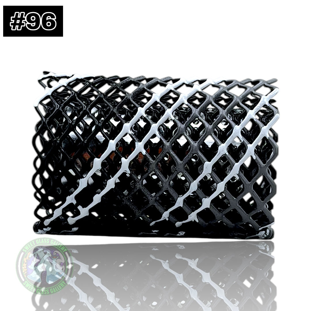 Mamba Guardzz - Heat Cage #96 Blazer GT8000 Guard (Gray & Black w/ White Stripes)