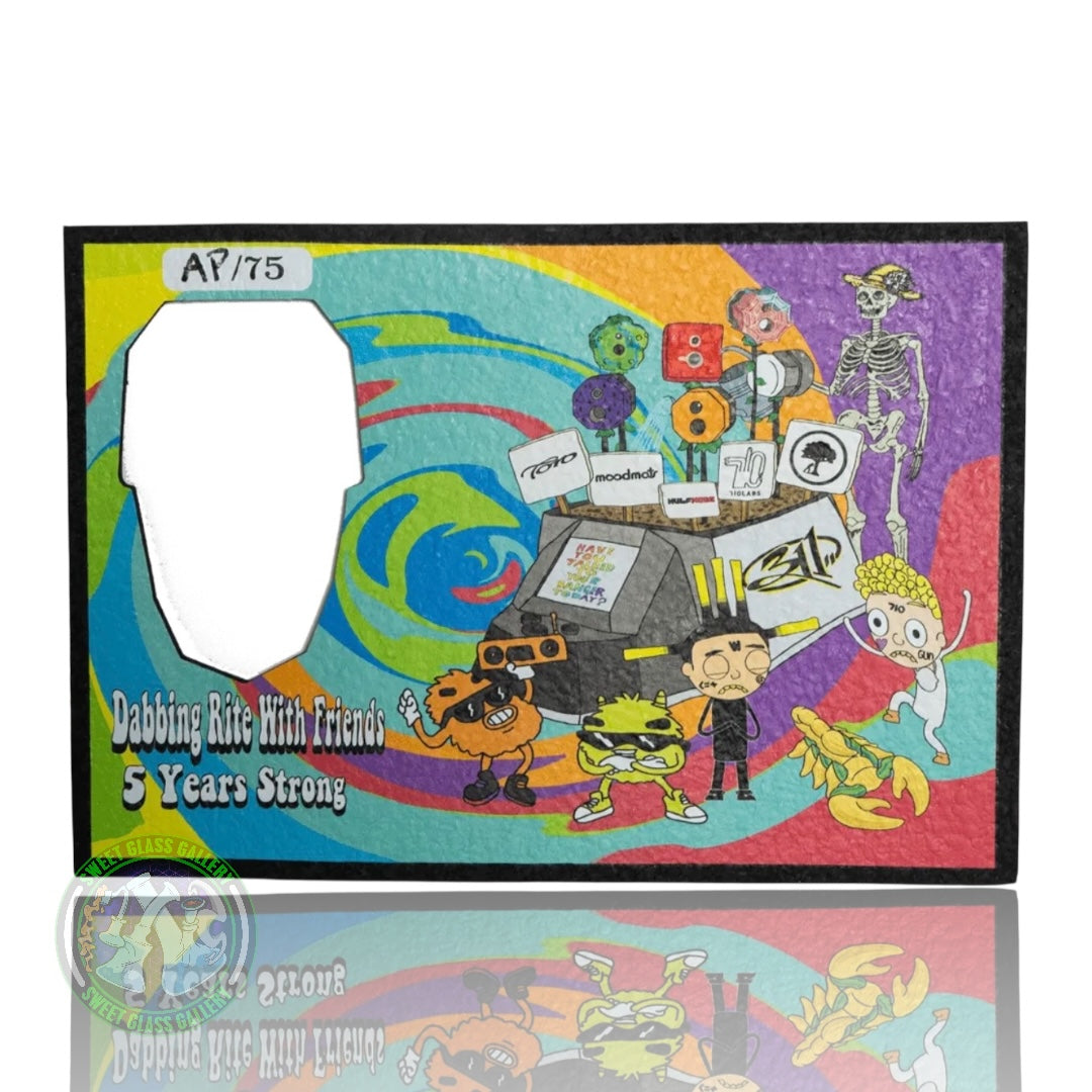 Moodmats - Dab Mat #176 - Dab Rite Pro - 5th Anniversary