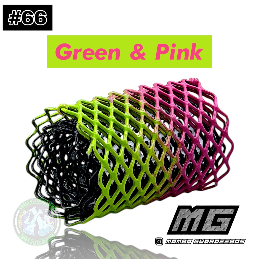 Mamba Guardzz - Heat Cage #66 - Blazer GT8000 Guard (Green & Pink)