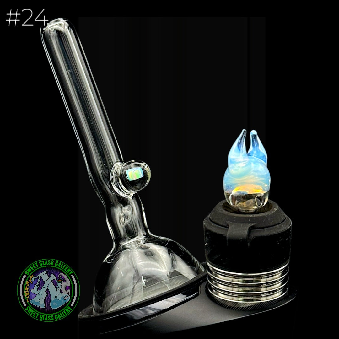 Magizle - Puffco Peak Attachment - Crazy Straw Dry #24