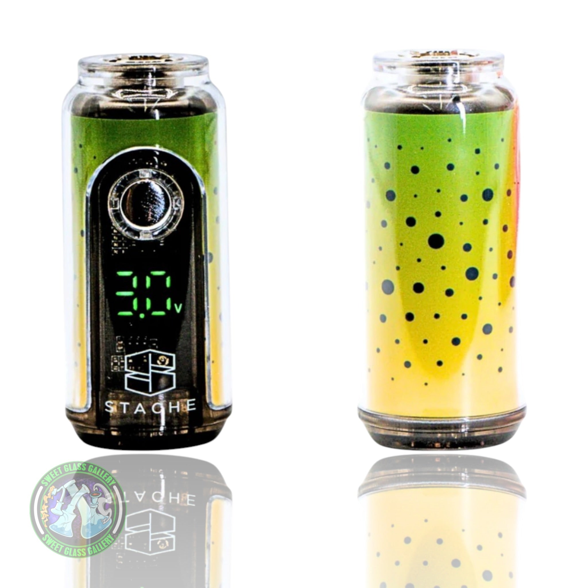 Stache Products - Bop 510 Battery - Yellow Splatter