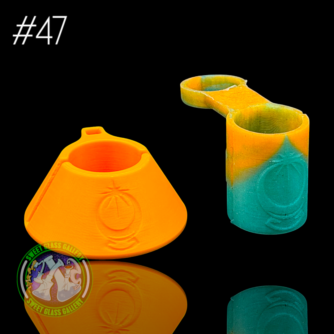 One Trick Pony - Pivot Tether/Stand #47 - Large - Green/Orange