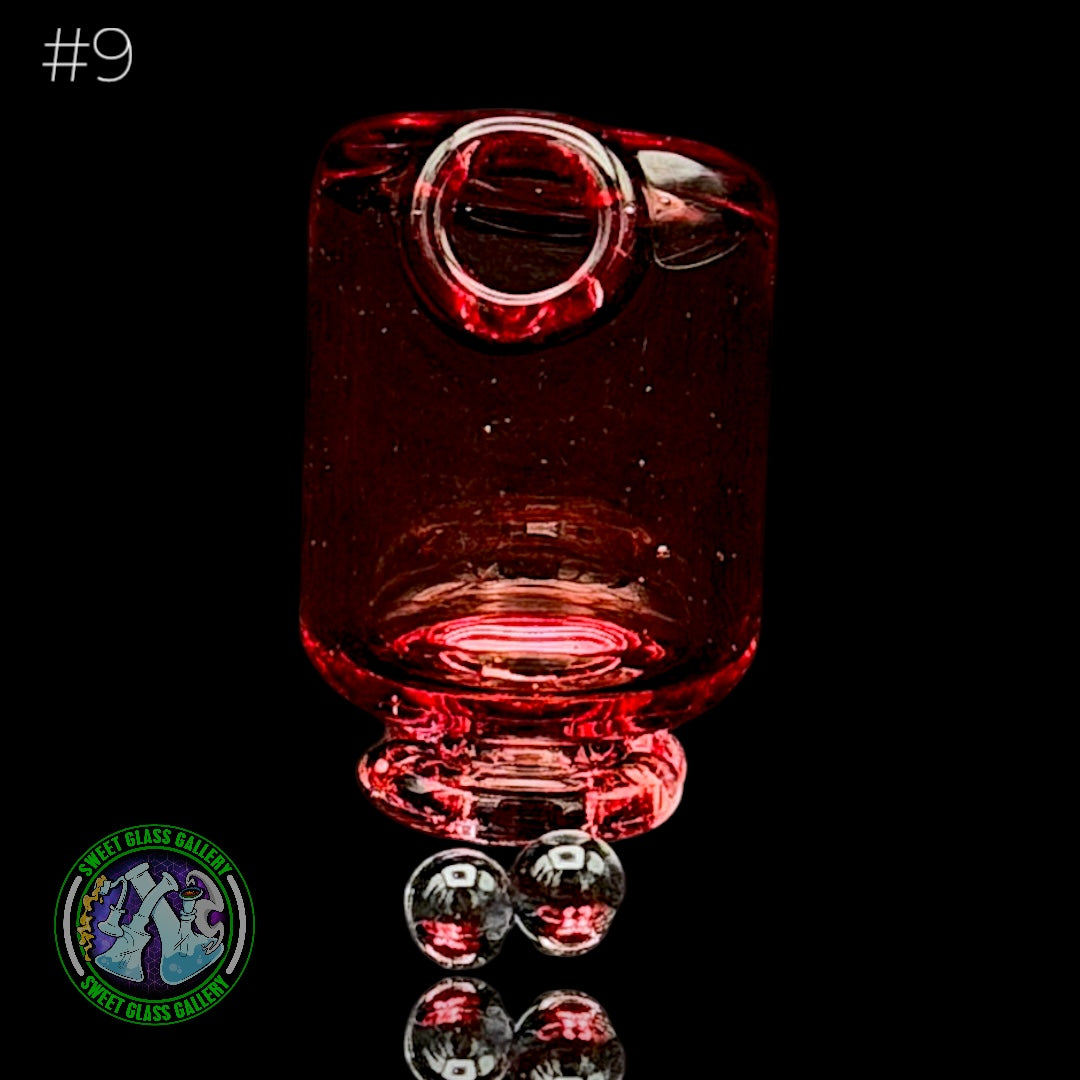 Kizmit Glass - Pivot Top #9 (Ruby Slippers)