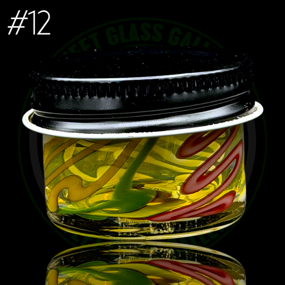 Ben’s Glass Art - Baller Jar #12