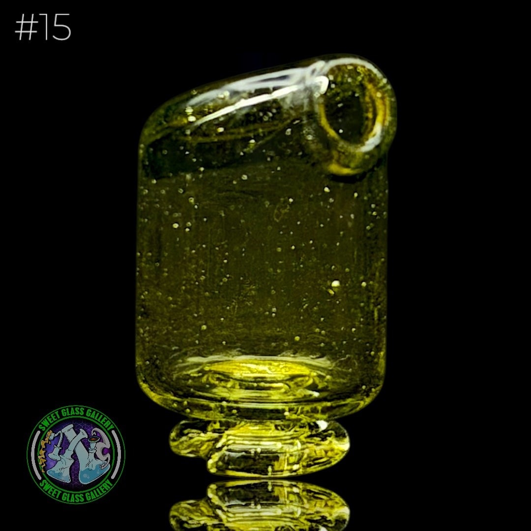 Kizmit Glass - Pivot Top #15 (Citron x Marina)