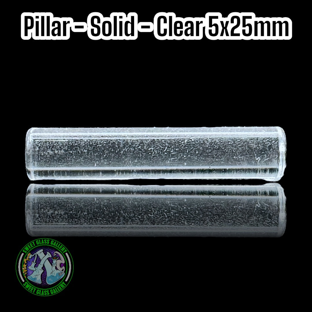 GeeWest - Pillar - Solid - Quartz 5x25mm