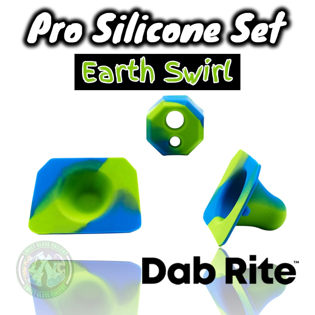 Dab Rite - Pro Silicone Set - Earth Swirl