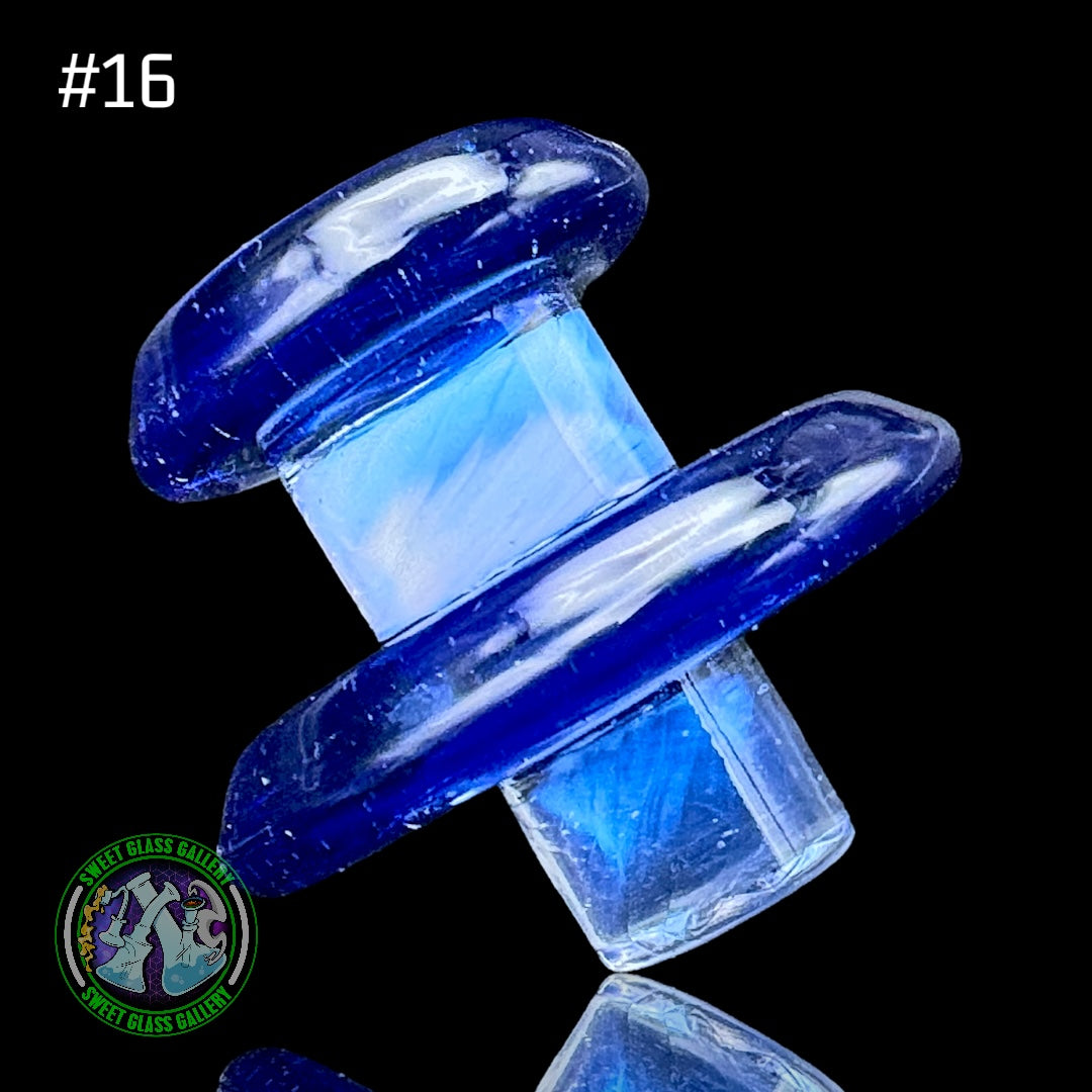 Camp Fire Quartz - Control Tower Cap #16 - Blue & Opaline