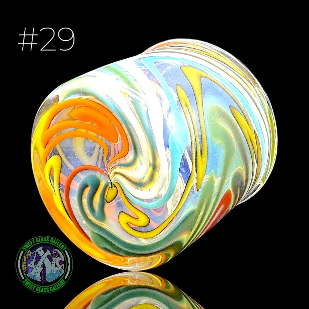 Ben’s Glass Art - Baller Jar #29 - Inside Out Tech