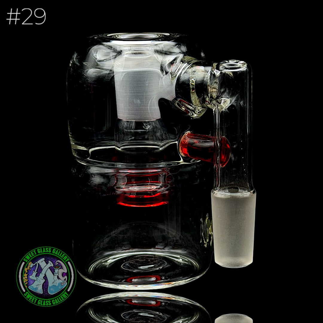 Fluid Glass - Ash Catcher 14mm - Dry #29 (Pomegranate)