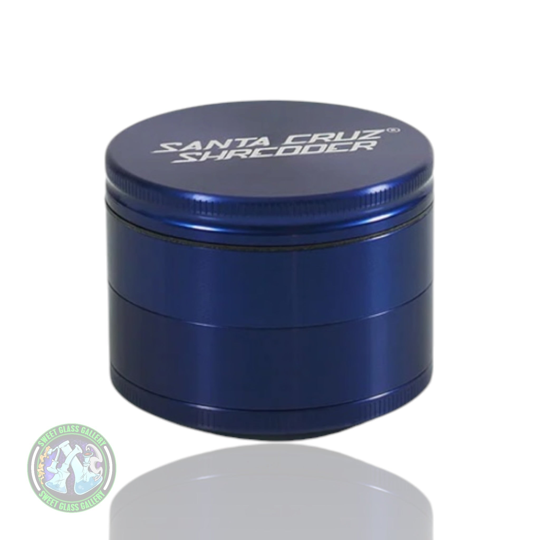 Santa Cruz Shredder - Large 4pc Grinder - Blue