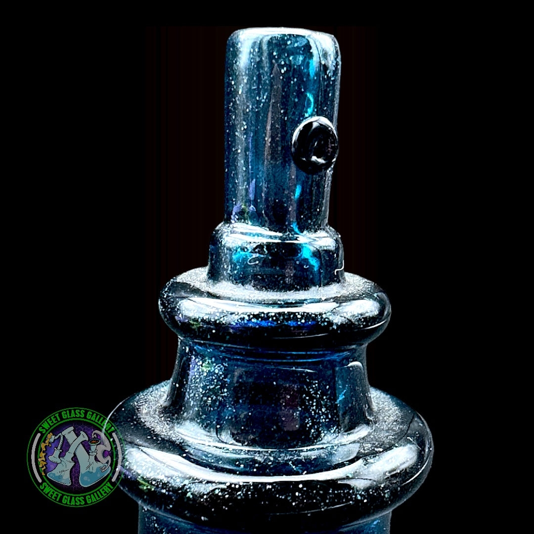 Rone Glass - Dry Pipe #1 - Spray Can (Blue Stardust)