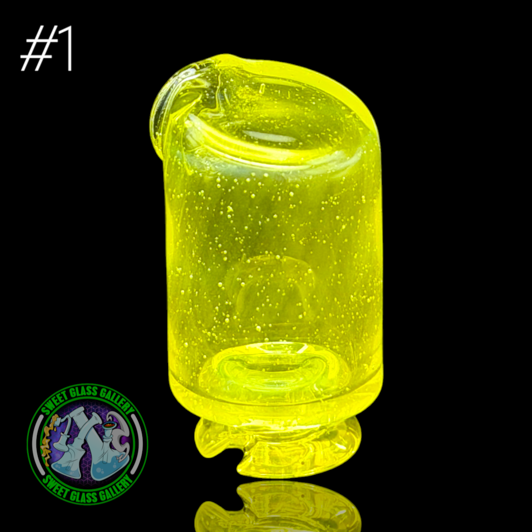 Kizmit Glass - Puffco Pivot Top #1 - Haunted Lemonade