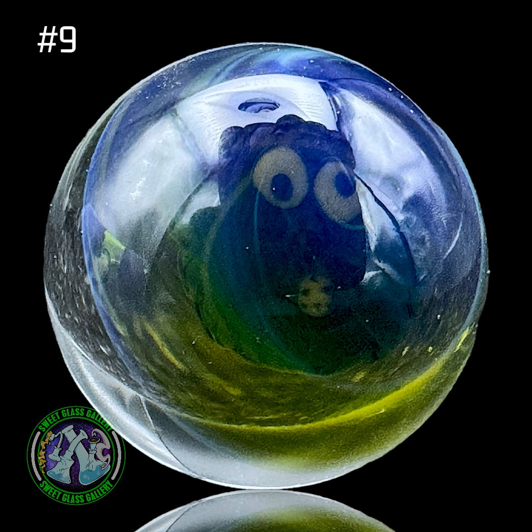 Keys Glass - Marble #9 - Cookie Monster The Muppets