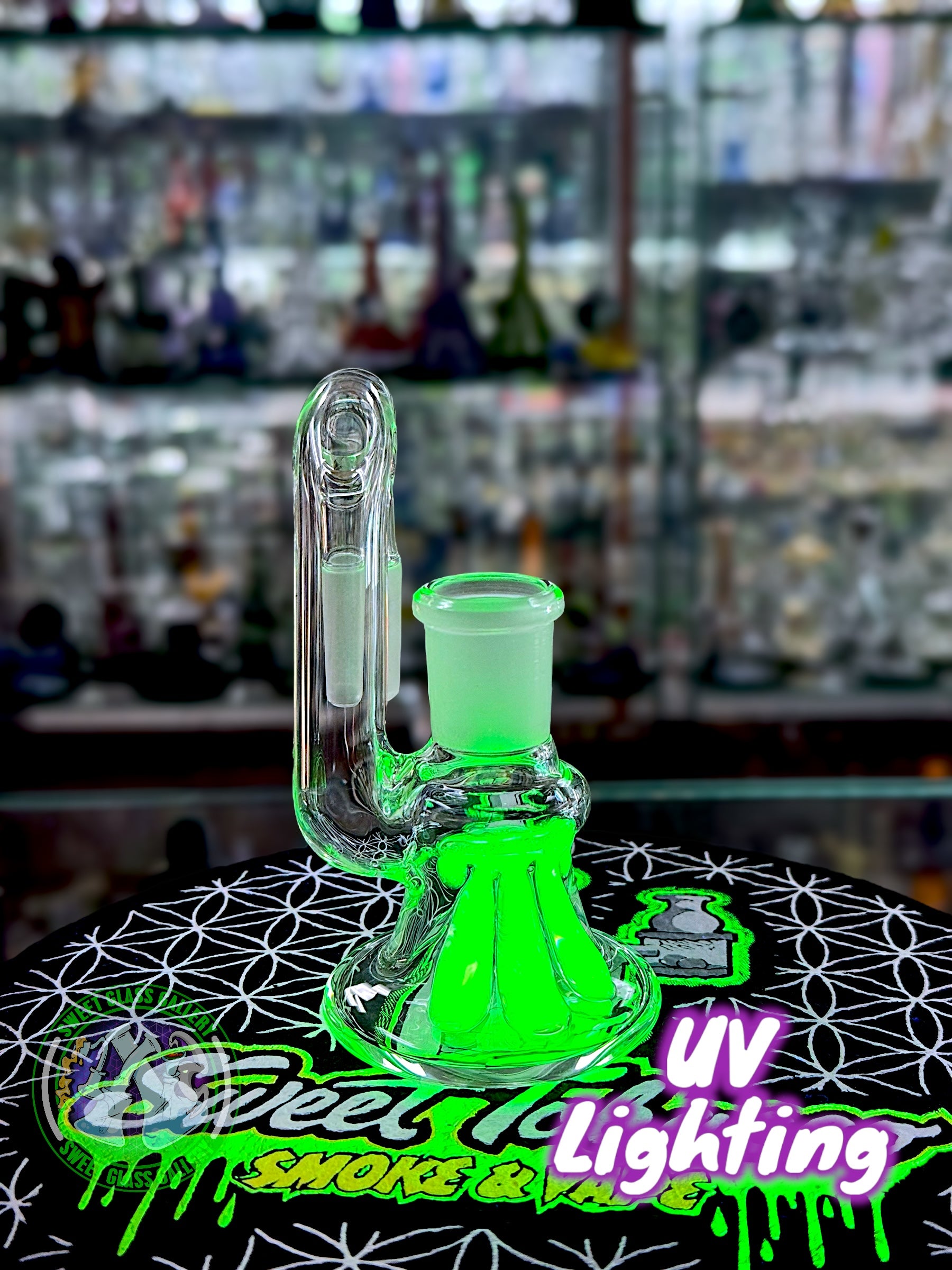 Uzzi Glass - Ash Catcher Dry #5 - Ion (UV)