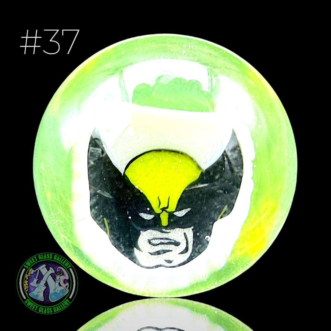 Keys Glass - Marble #37 - Wolverine