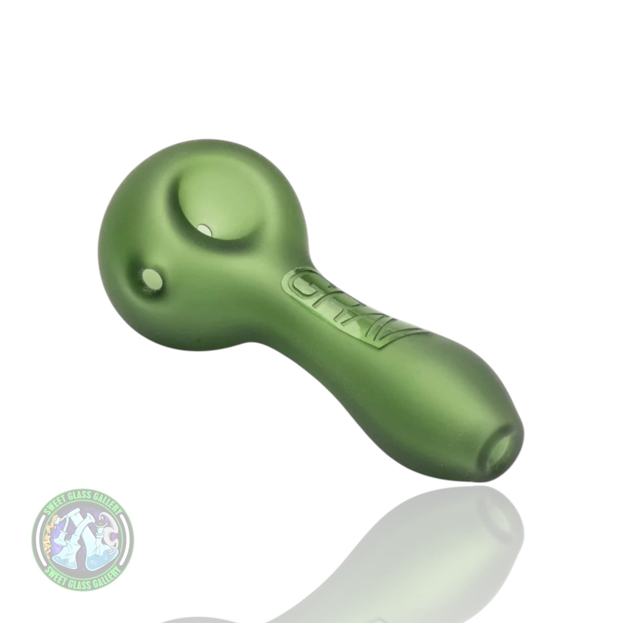 Grav - Spoon - Sandblasted Green