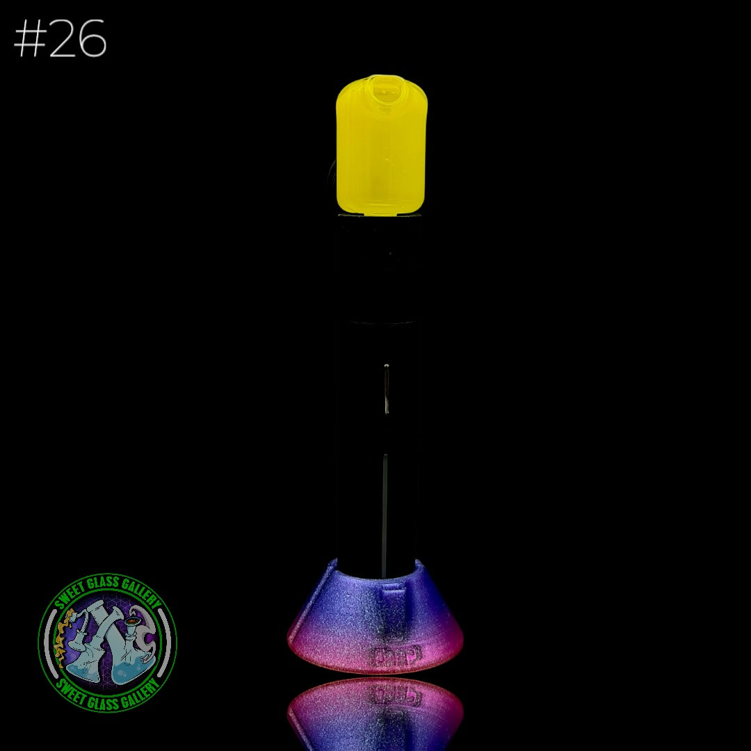 Kizmit Glass - Pivot Top #26 (Chartreuse)