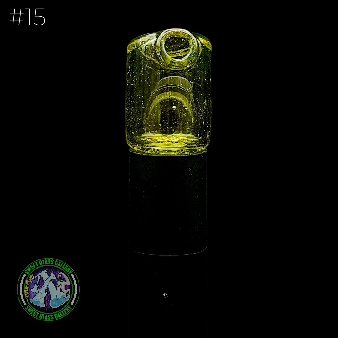 Kizmit Glass - Pivot Top #15 (Citron x Marina)