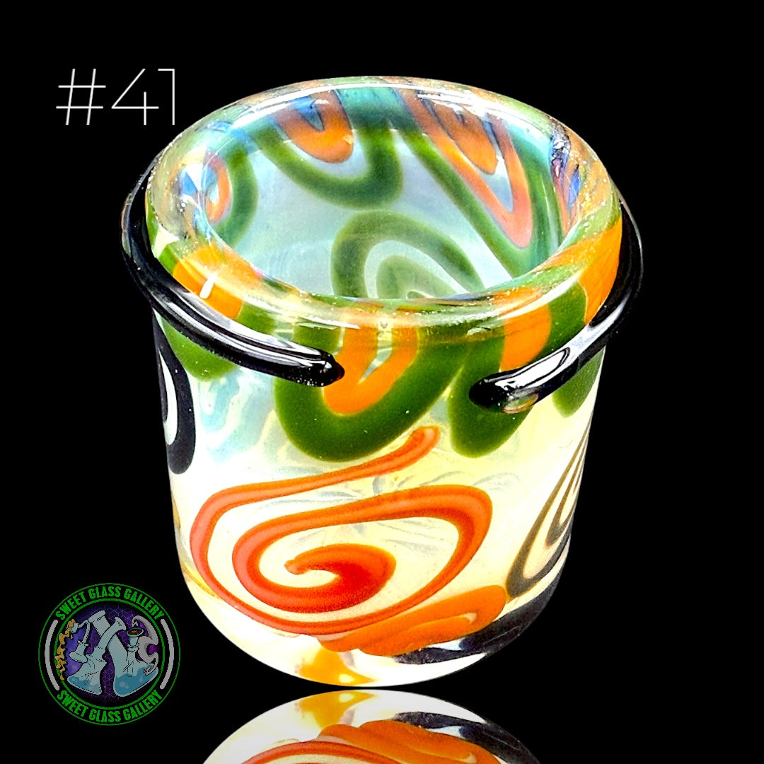 Ben’s Glass Art - Baller Jar #41 - Inside Out Tech