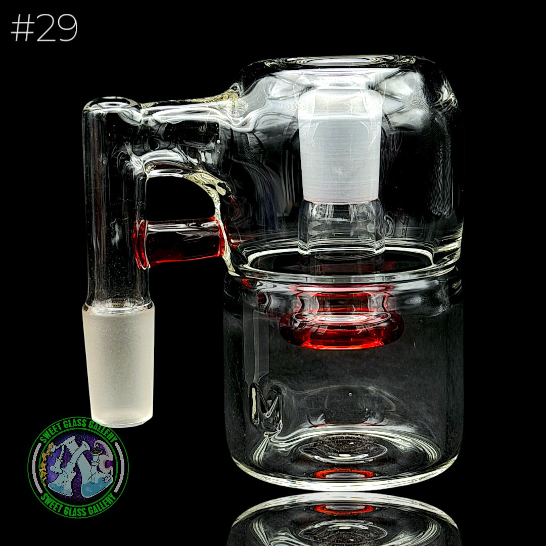 Fluid Glass - Ash Catcher 14mm - Dry #29 (Pomegranate)