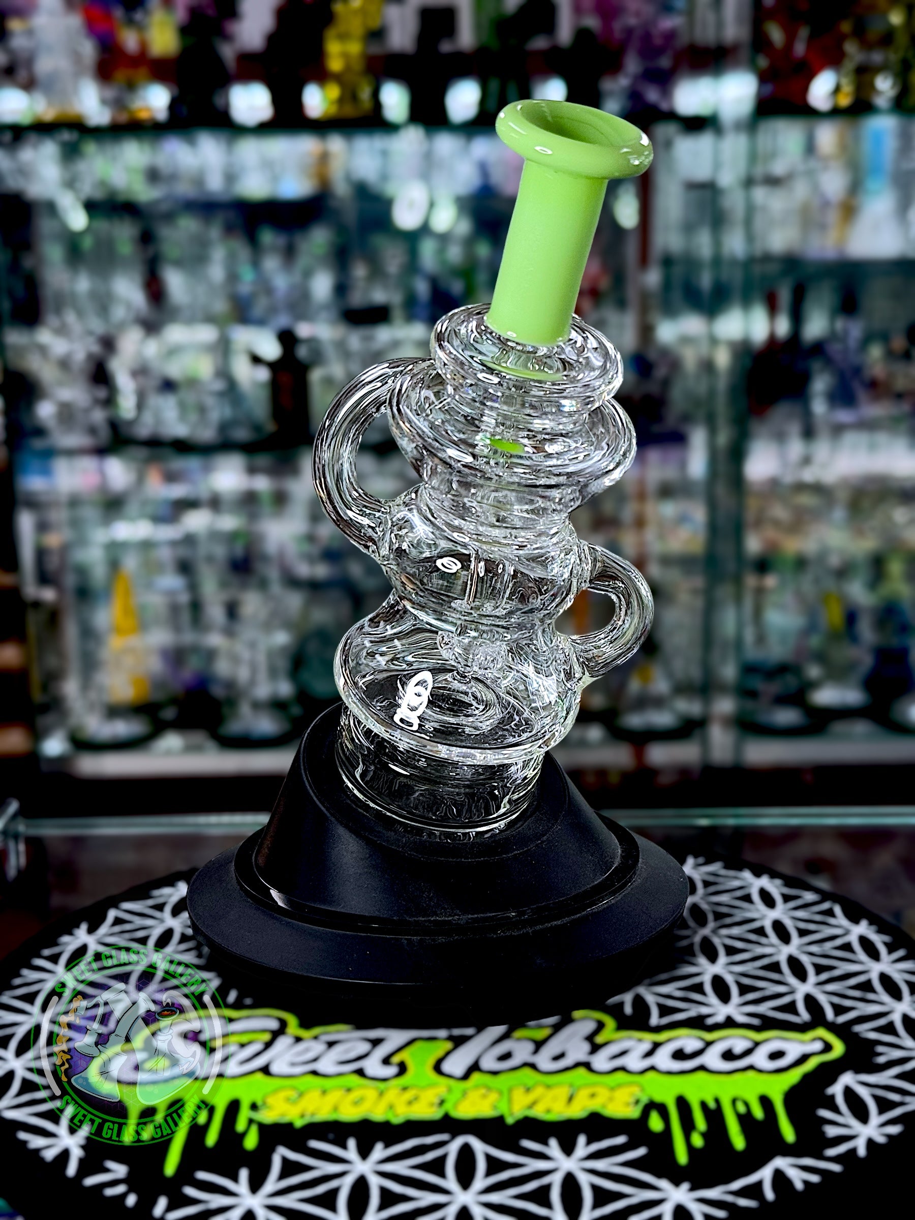 Toxic Glass - Puffco Attachment #10 - Recycler