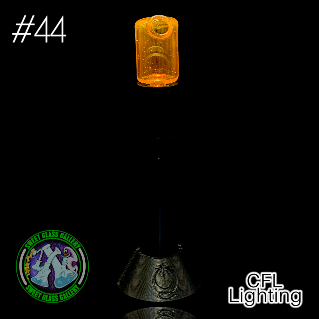 Kizmit Glass - Puffco Pivot Top #44 - Citrus (CFL)