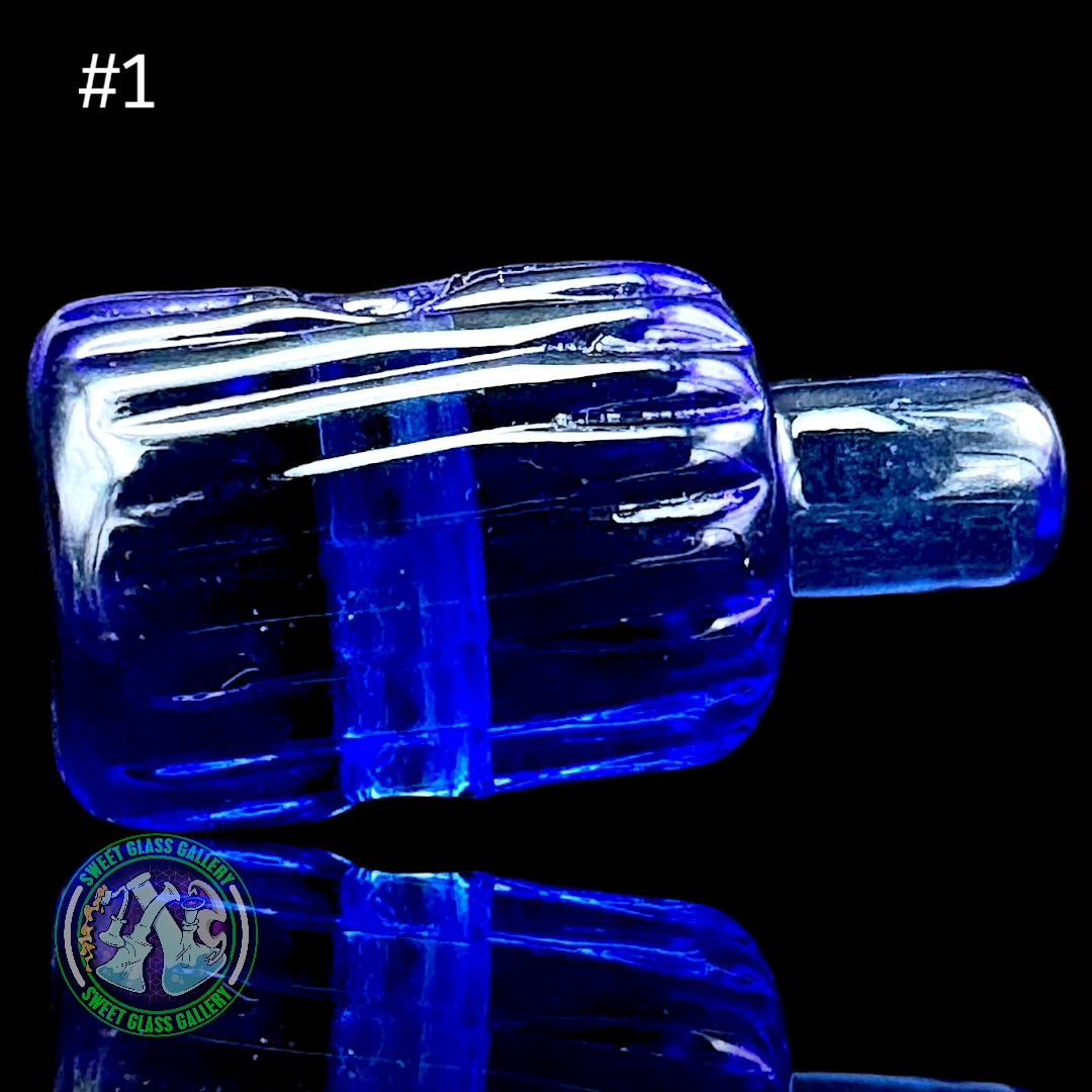 Rone Glass - Pendant #1 - Spray Tip (Cobalt)