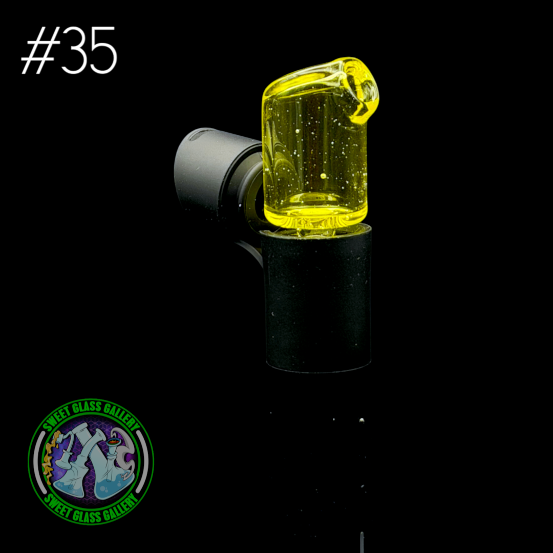 Kizmit Glass - Puffco Pivot Top #35 - Citron