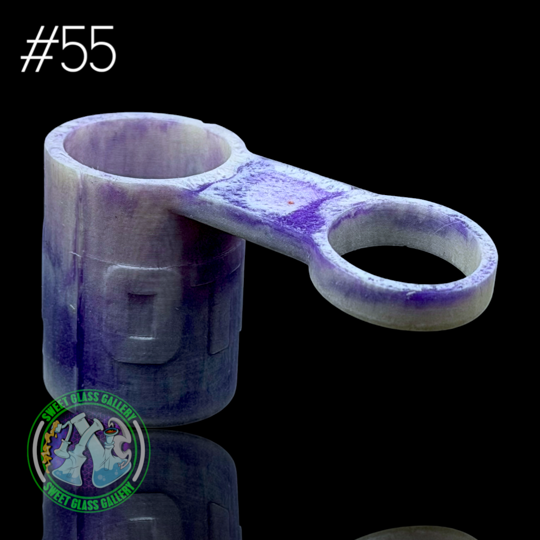 One Trick Pony - Pivot Tether/Stand #55 - Large - Purple/White