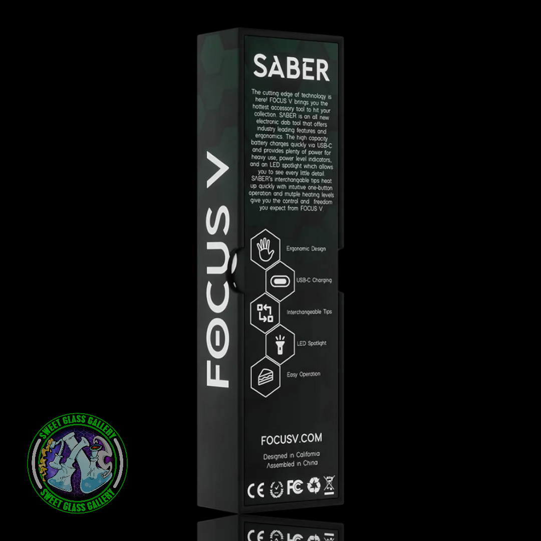 Focus V - Saber Electric Dab Tool - Black