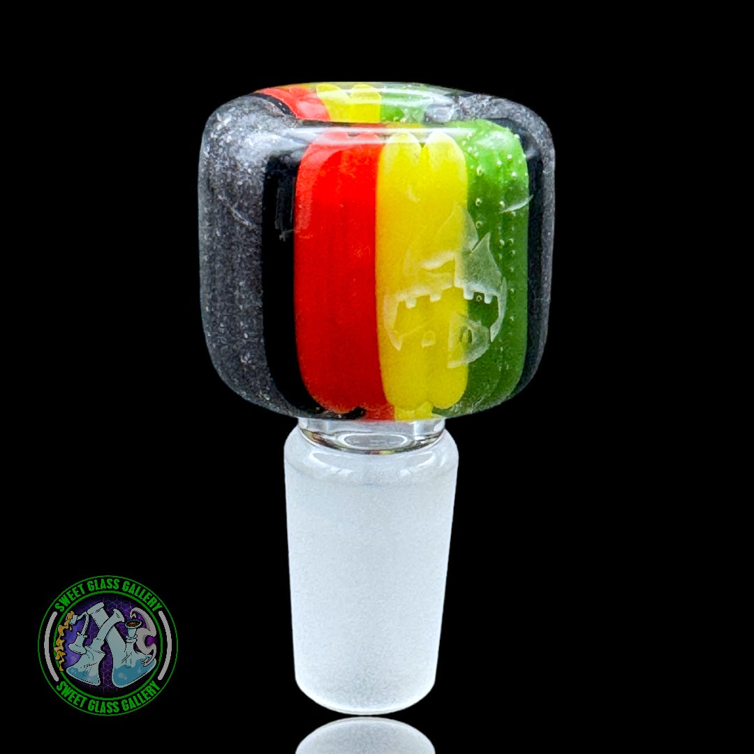 Empire Glassworks - Rasta Bowl (14mm)