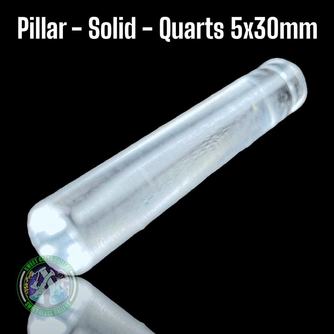 GeeWest - Pillar - Solid - Quartz 5x30mm