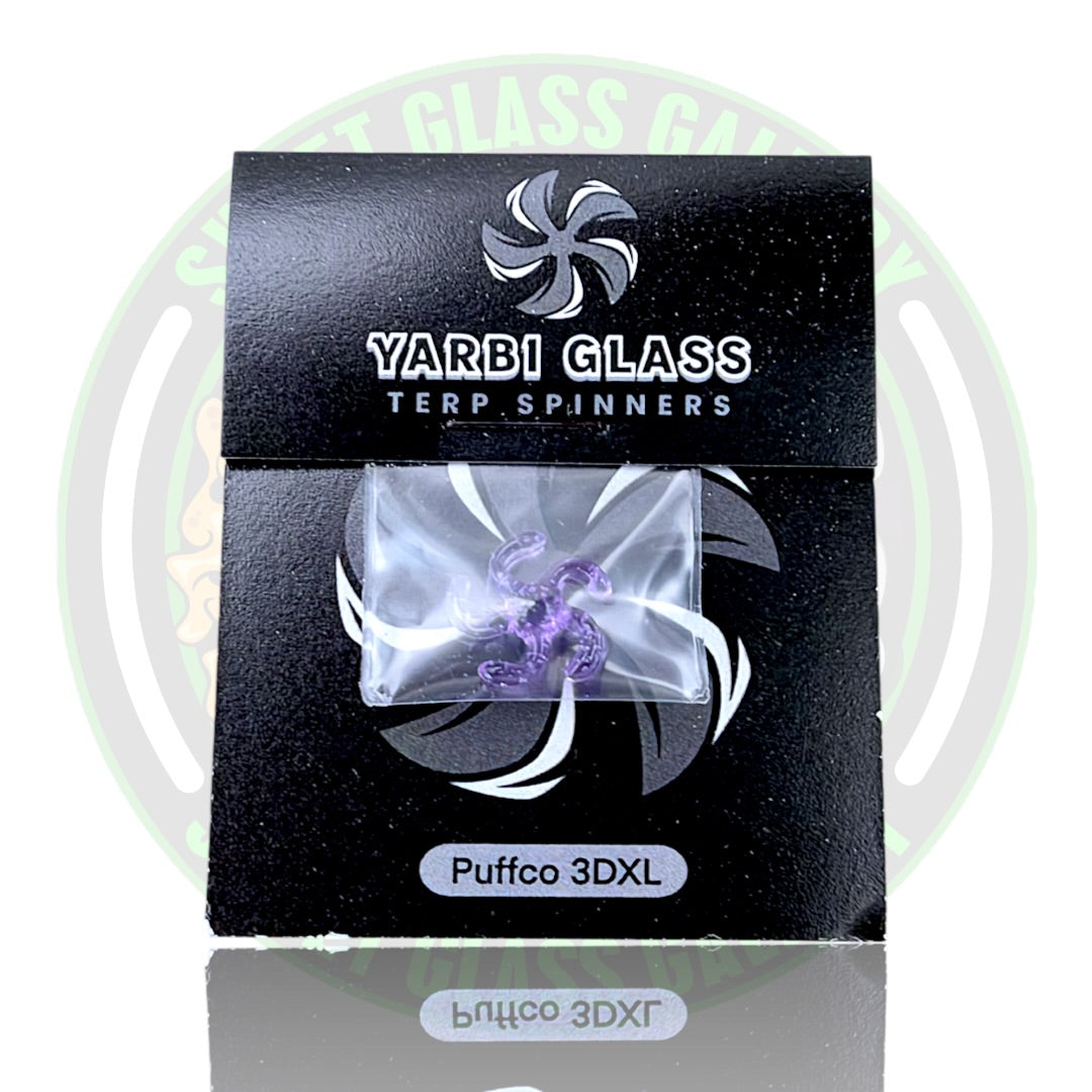 Yarbi Glass - Terp Spinners - Puffco 3DXL - Purple
