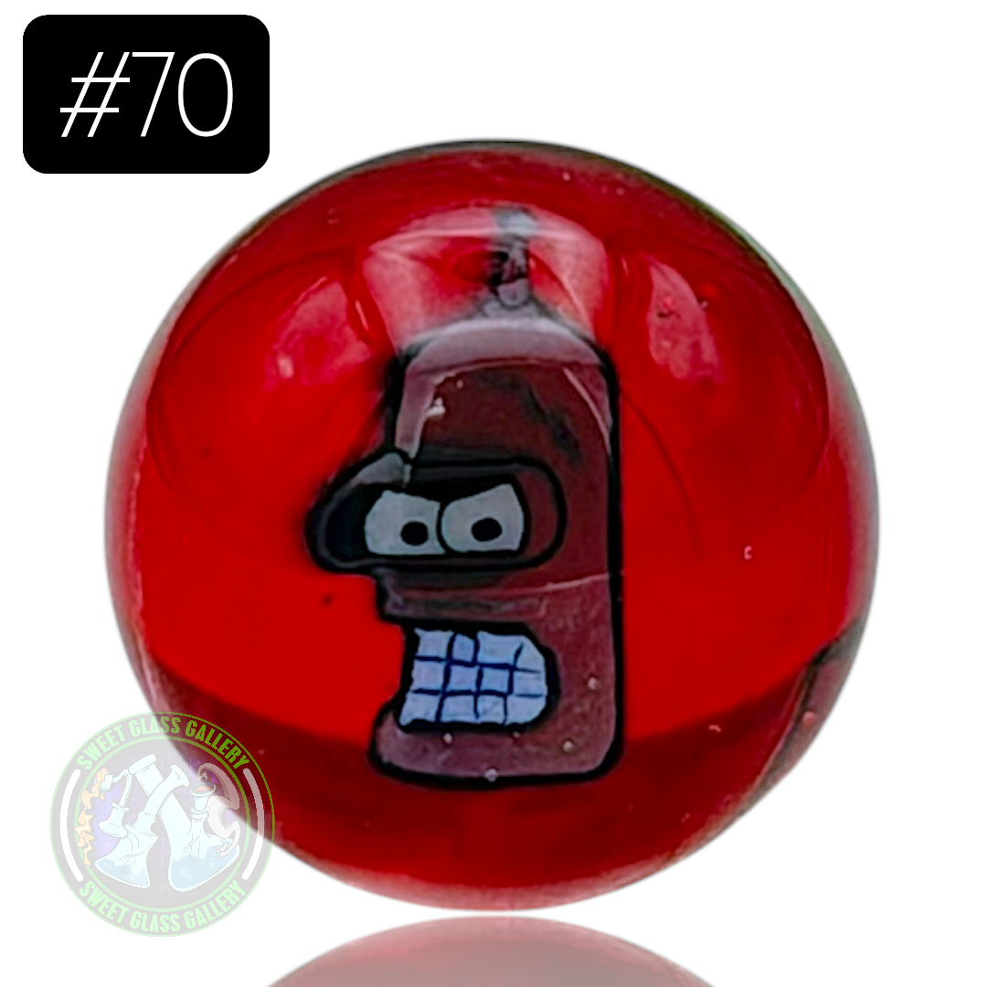 Keys Glass - Marble #70 (Bender - Futurama)