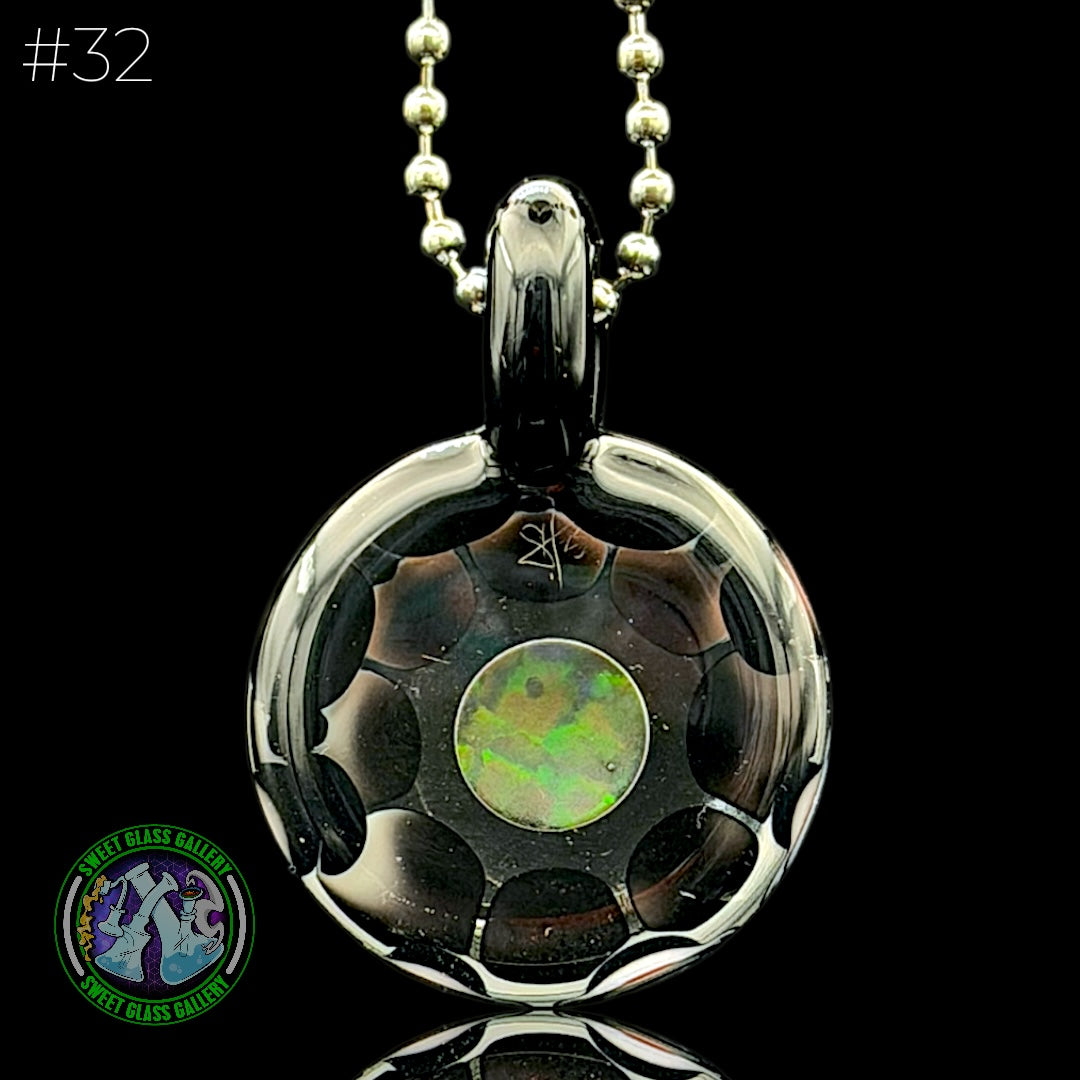 Steve H Glass - Pendant #32 - Dot Stack