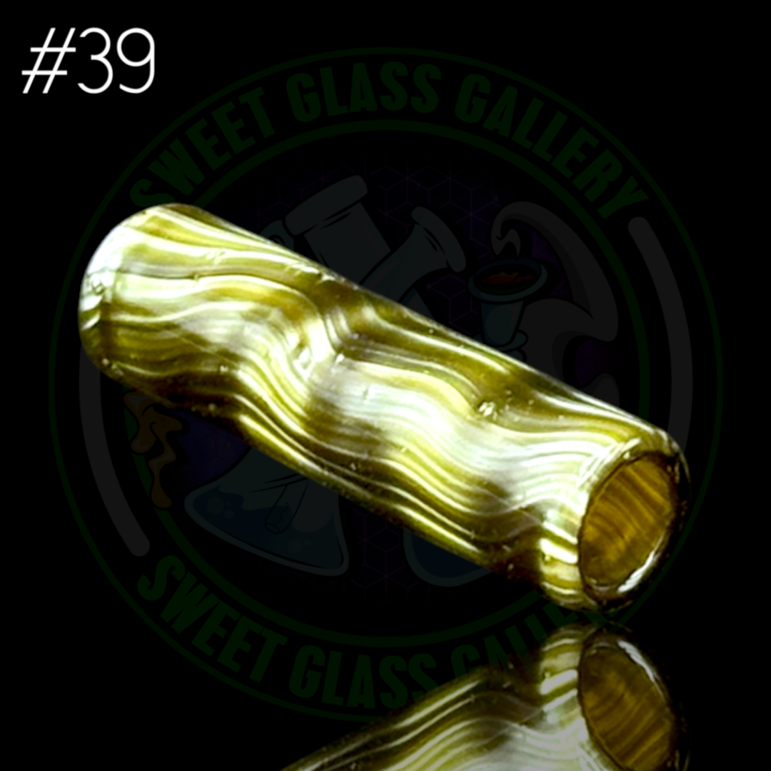 Algae - Glass Tip #39 - Joint/Blunt Tip