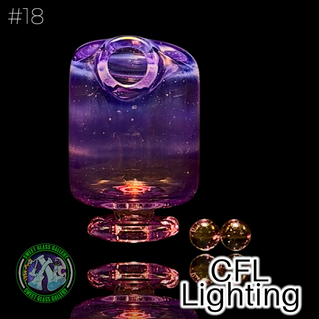 Kizmit Glass - Pivot Top #18 (Mischief x Ghost CFL)