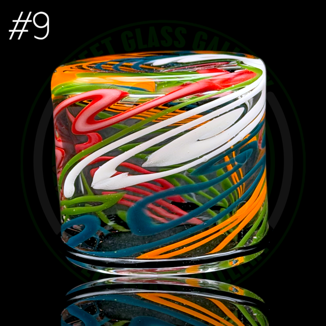 Ben’s Glass Art - Baller Jar #9