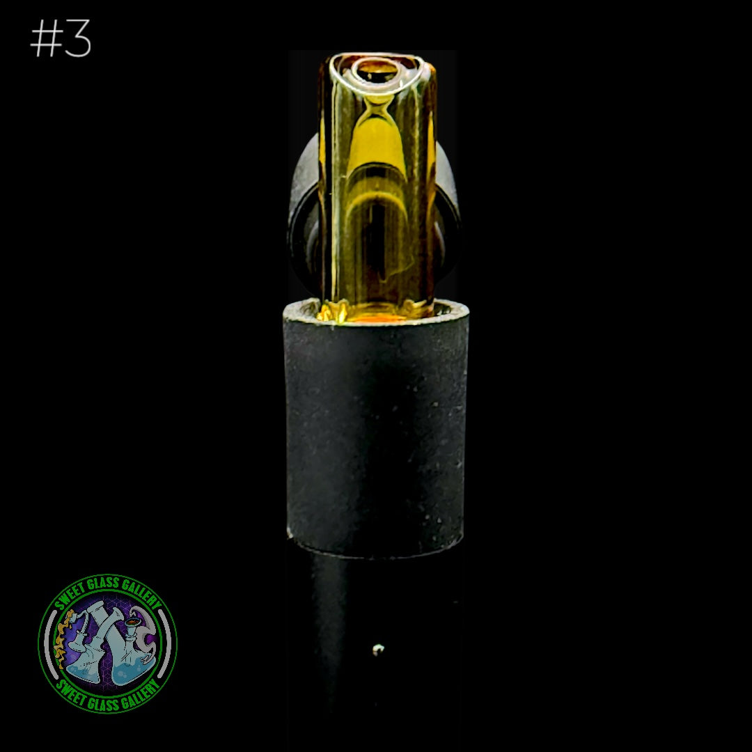 Kovacs Glass - Puffco Pivot Mouthpiece #3 (Amber)