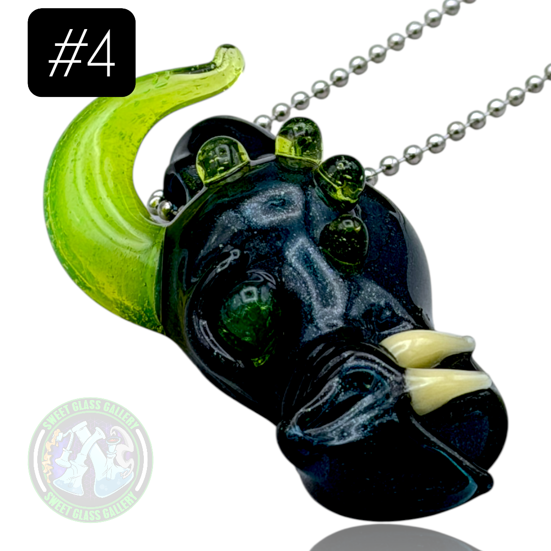 Tony Kazy Glass - Pendant #4 - Dragon Head