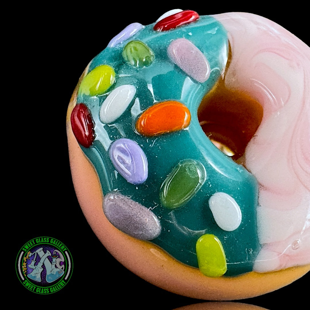 KGB Glass - Donut Pendant #1