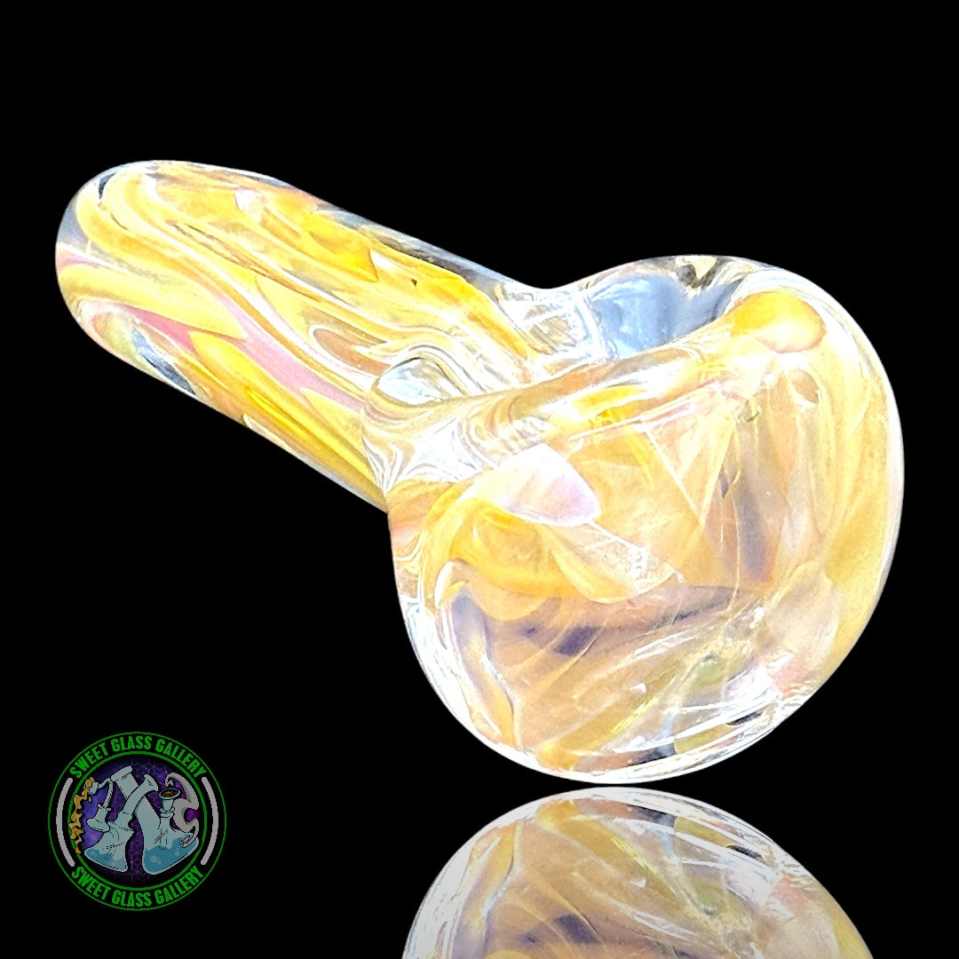 Daniel's Glass Art - Dry Pipe #2 - Gold Fumed