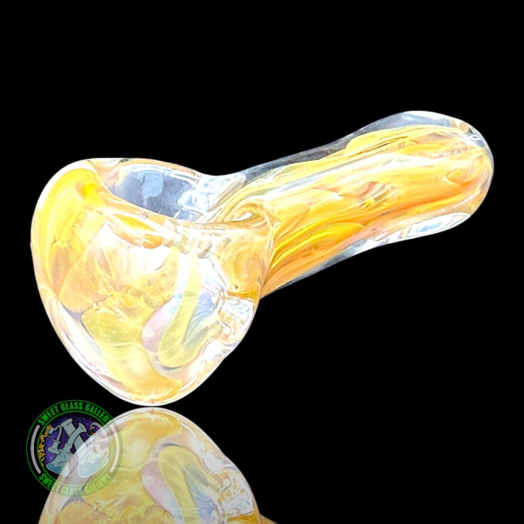 Daniel's Glass Art - Dry Pipe #2 - Gold Fumed