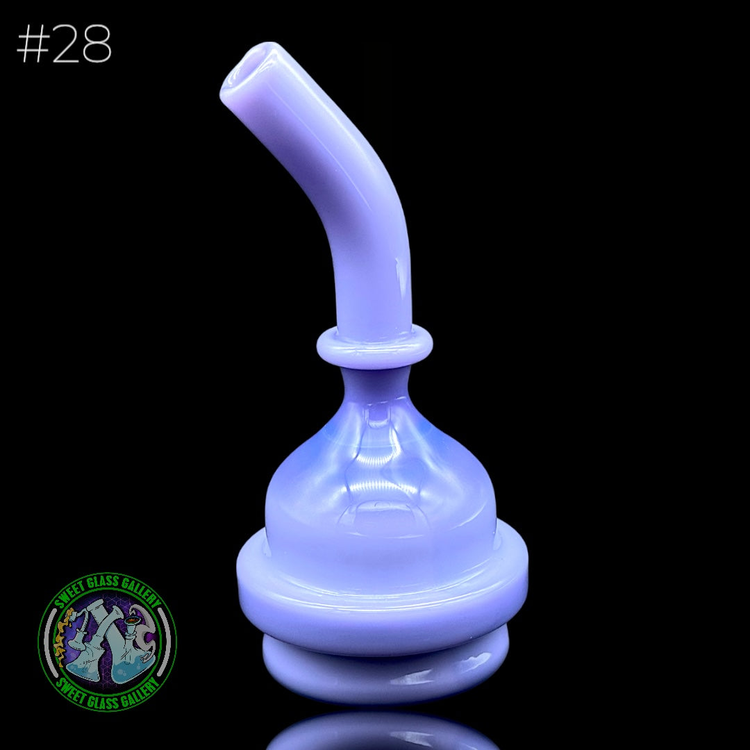 Zach Harrison - Puffco Peak Attachment #28 - Short Path Sipper Dry (Milky Violet)